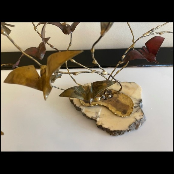 Vintage Brutalist Metal Bird Sculpture by Cliff Widdowson - Picture 4 of 6